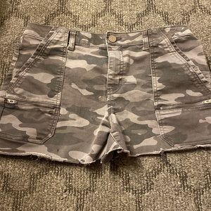 Cheeky camo shorts